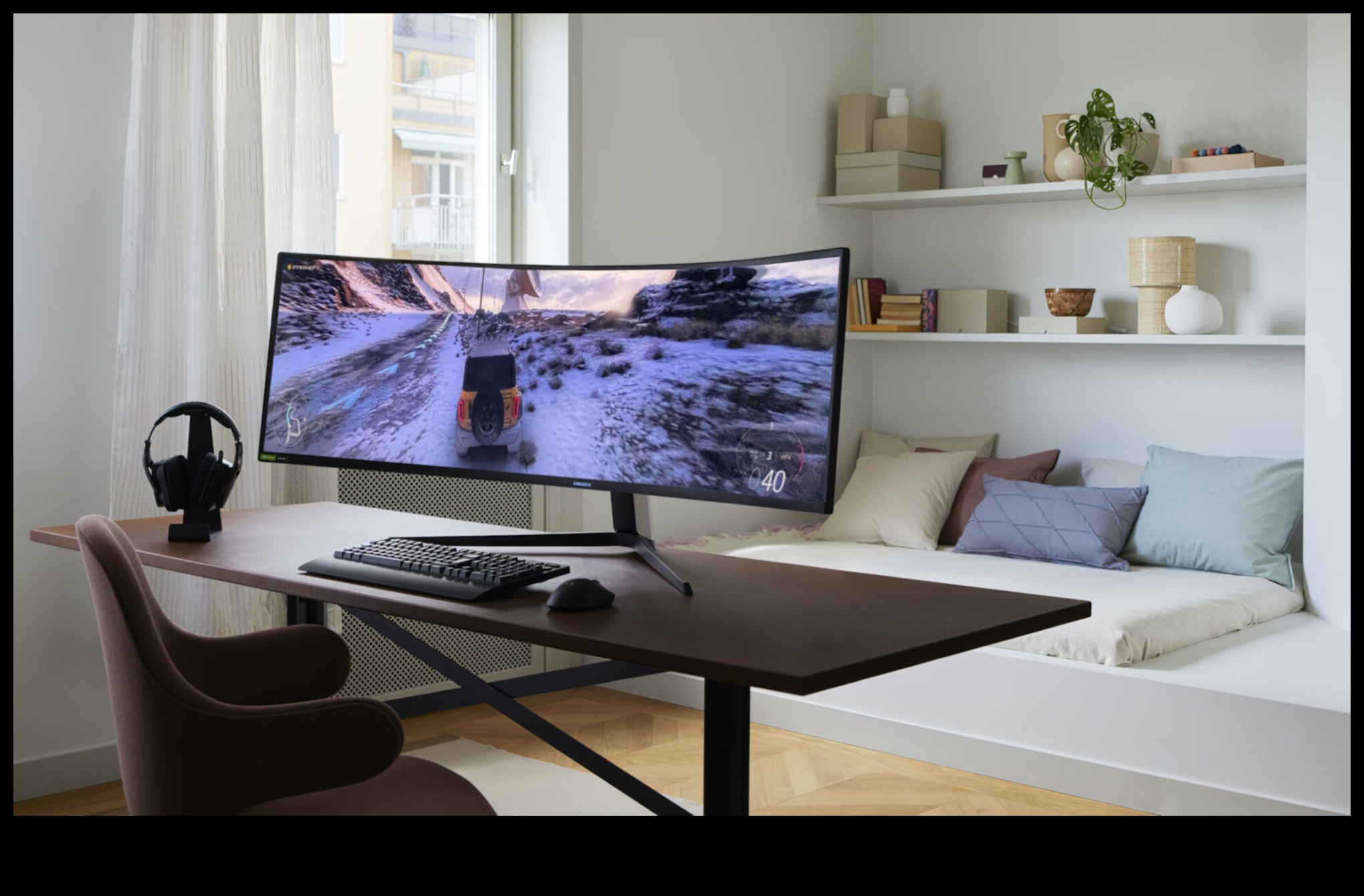 Ultra-Thin Marvels: Κομψές οθόνες που εξοικονομούν χώρο στο γραφείο