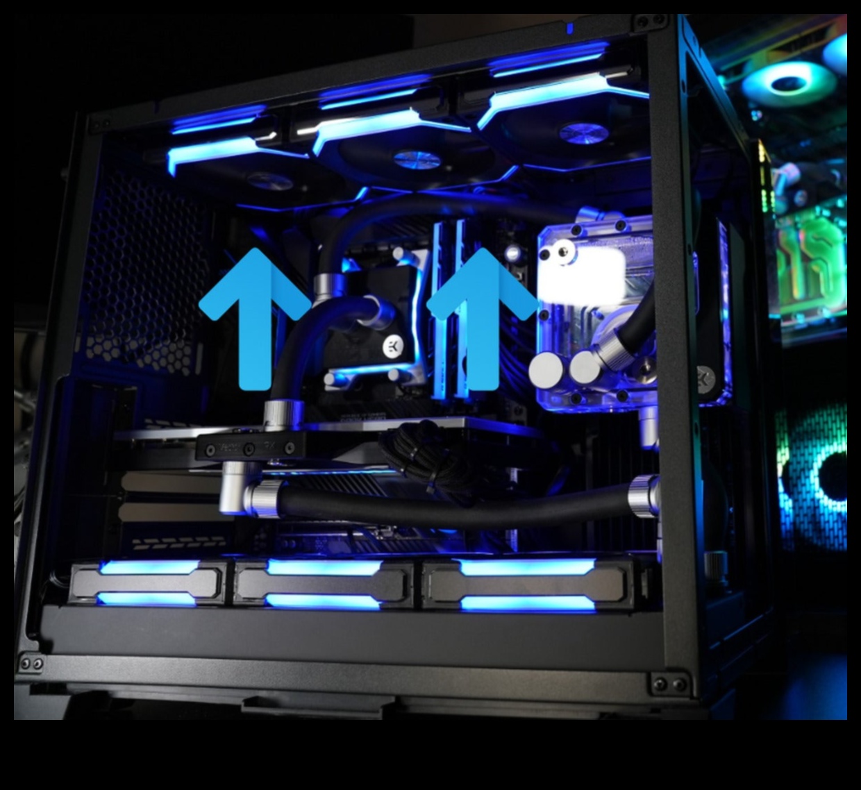 Γρίφοι ψύξης θήκης: Διαμορφώσεις ανεμιστήρων, καλοριφέρ και ροής αέρα