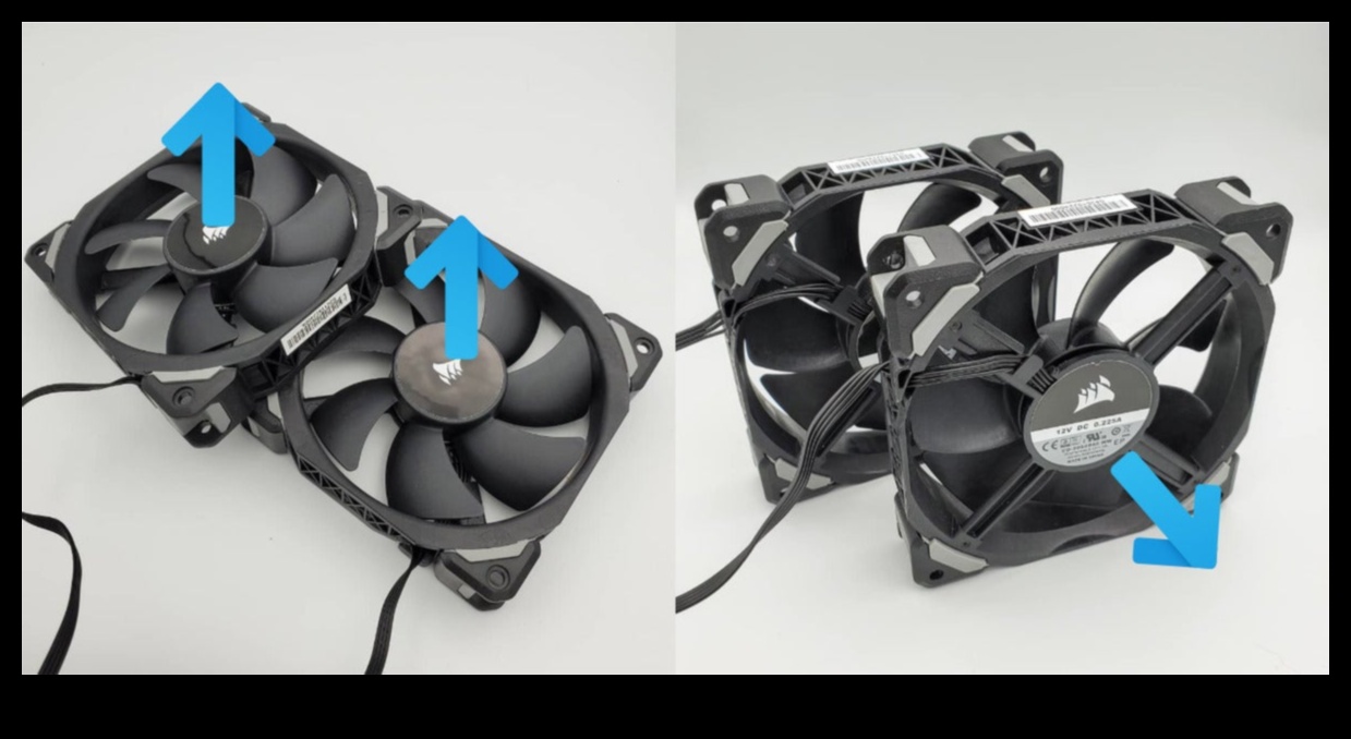 Γρίφοι ψύξης θήκης: Διαμορφώσεις ανεμιστήρων, καλοριφέρ και ροής αέρα