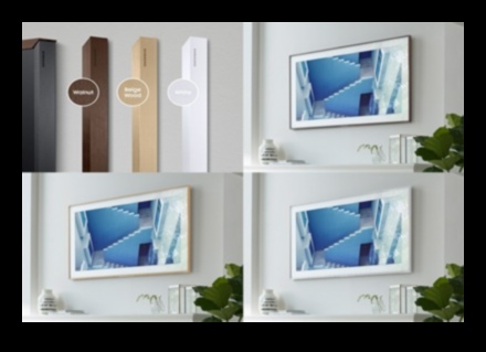 Μοντέρνα κουφώματα: τηλεοράσεις ως κομμάτια τέχνης με προσαρμόσιμα πλαίσια