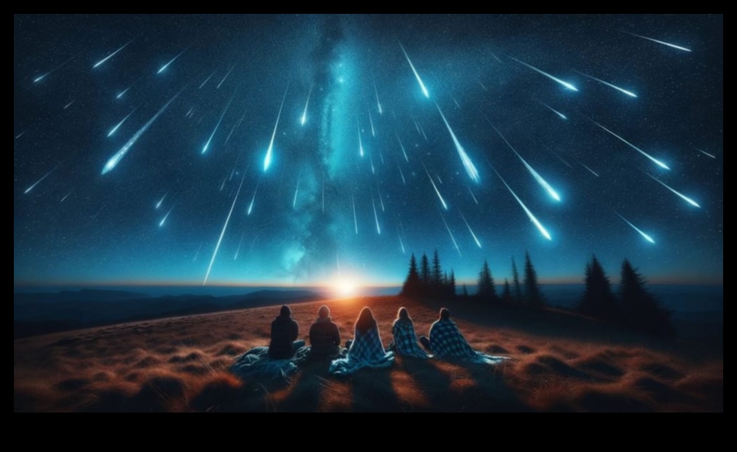 Stellar Traces: The Mark of Meteoroids Across the Celestial Canvas