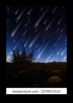 Stellar Traces: The Mark of Meteoroids Across the Celestial Canvas