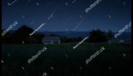 Stellar Traces: The Mark of Meteoroids Across the Celestial Canvas