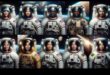 Astronauts Unveiled: Portraits of Celestial Trailblazers